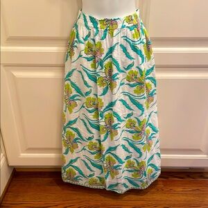 Nimo Floral Print Maxi Skirt - Sz M